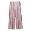 Joules Ladies Hallie Pull-On Cotton Trousers - Multi Stripe
