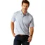 Ariat Men's Shaldon Polo Shirt - Chambray Blue Heather