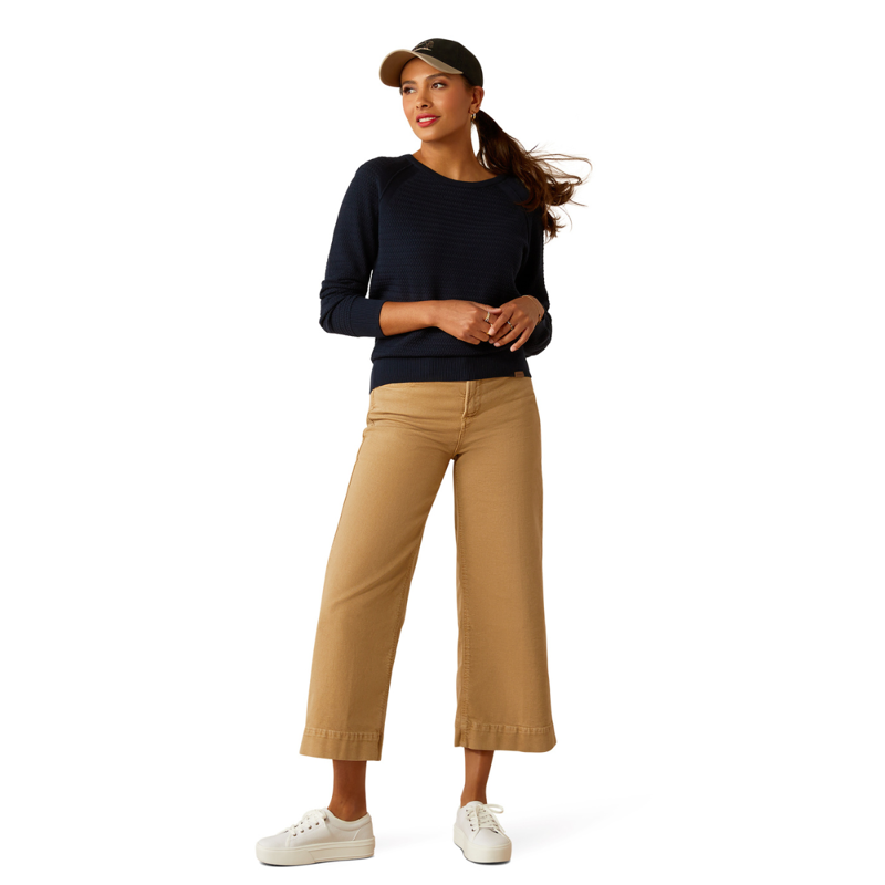 Ariat Women's Cambeck Sweater - Navy-4