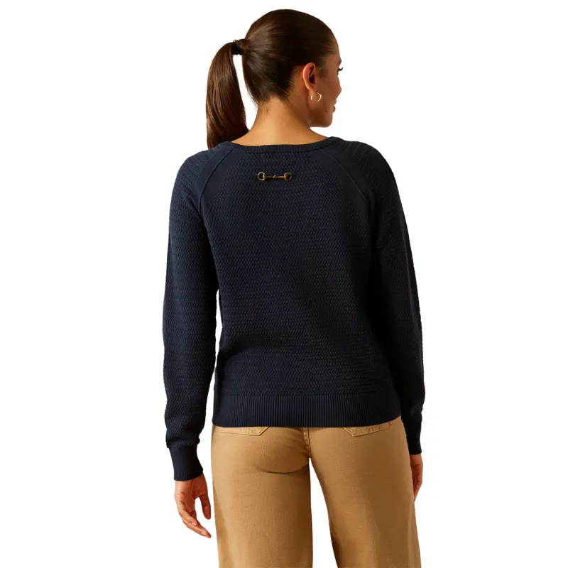 Ariat Women's Cambeck Sweater - Navy-1