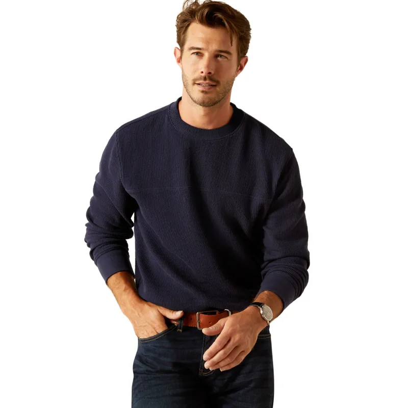 Ariat Men's Hexham Sweatshirt - Navy