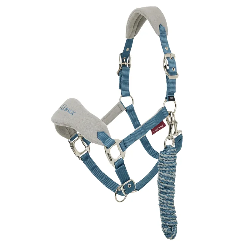 LeMieux Vogue Headcollar and Leadrope - Ice Blue