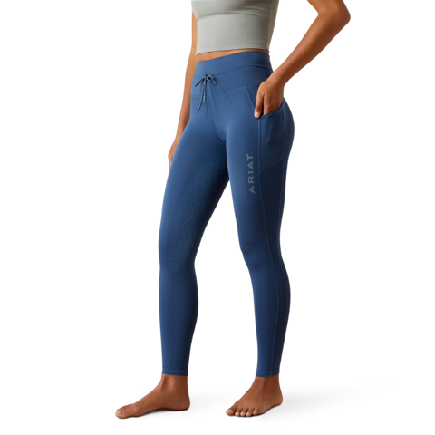 Ariat EOS Lumina Knee Patch Tight – Calzamaglia Donna Con Grip Al Ginocchio E Pannelli Riflettenti