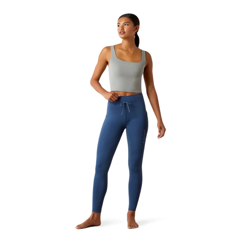 Ariat Women's Eos Elevate Half Grip Tight - Dark Denim-5