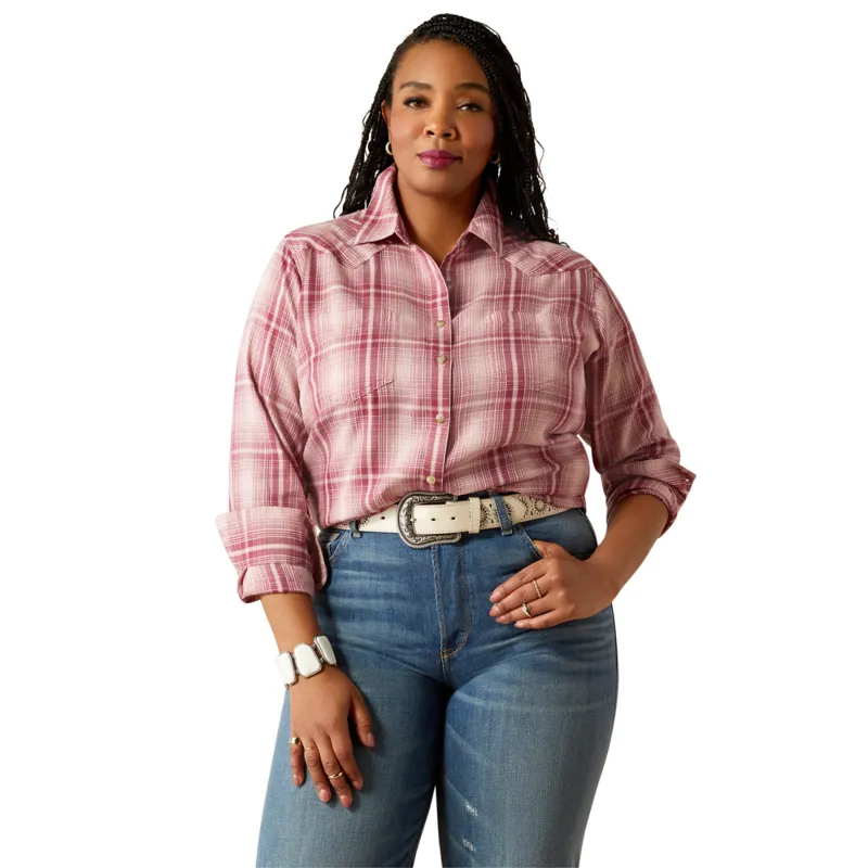 Ariat Women's  Billie Jean Western Shirt - Delilah Plaid