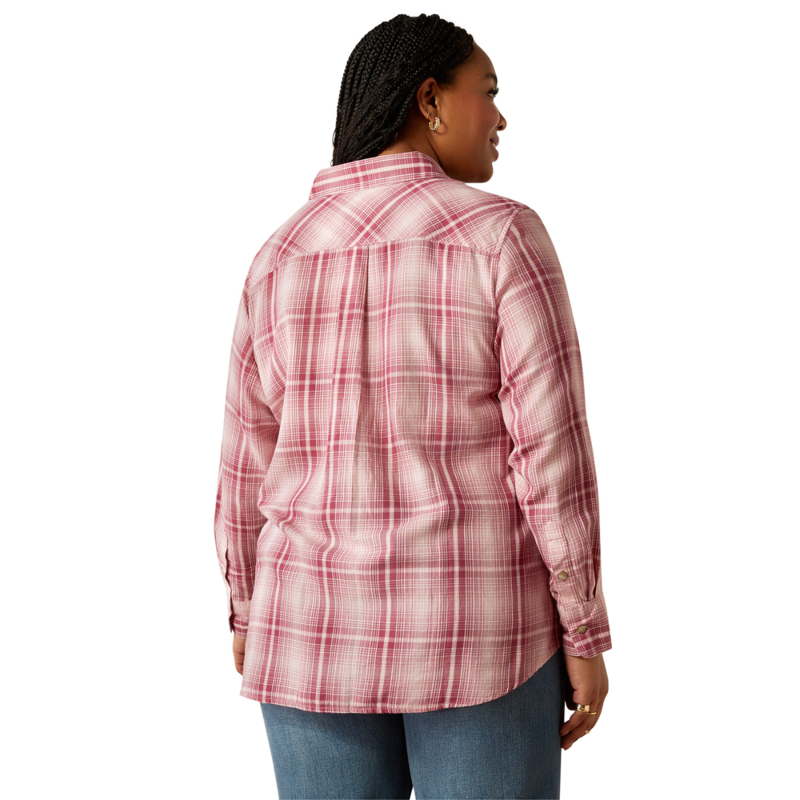 Ariat Women's  Billie Jean Western Shirt - Delilah Plaid-2