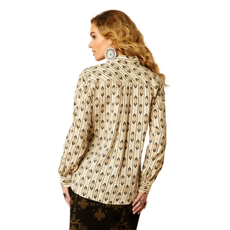 Ariat Billie Jean Western Shirt - Harlowton Print-3