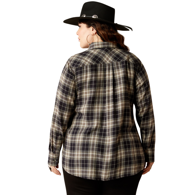 Ariat Billie Jean Western Shirt - Cheyenne Plaid-2