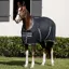 Horseware Rambo Stable Sheet - Black/Thunderstorm Grey Silver