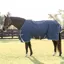 Horseware Rhino 100g Turnout - Navy/Titanium Grey Classic Blue