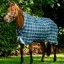 Horseware Rhino Wug Turnout Rug 0g - Hunter Check/Navy Green