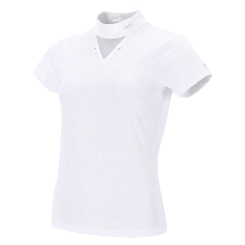 Schockemohle SPLea Style Show Shirt - Optical White