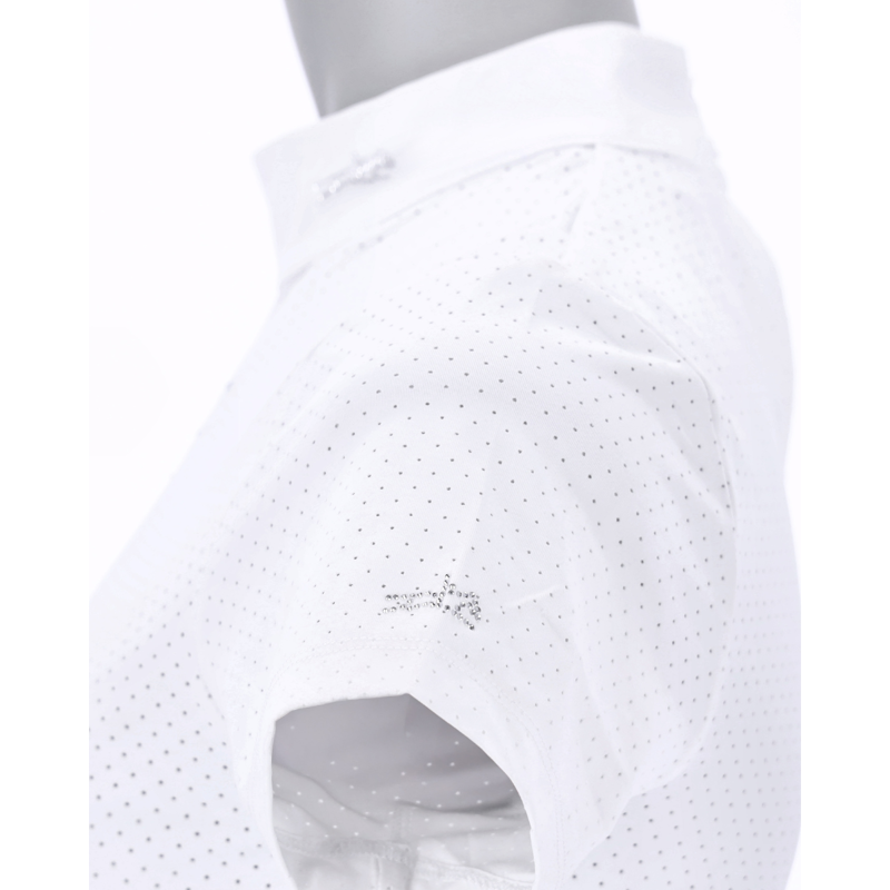 Schockemohle SPLea Style Show Shirt - Optical White-2