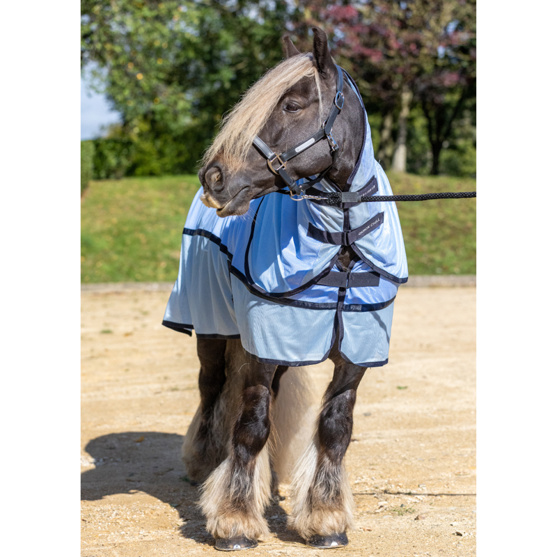 Equilibrium Quick Chill Cool Rug with Detachable Neck - Light Blue-5