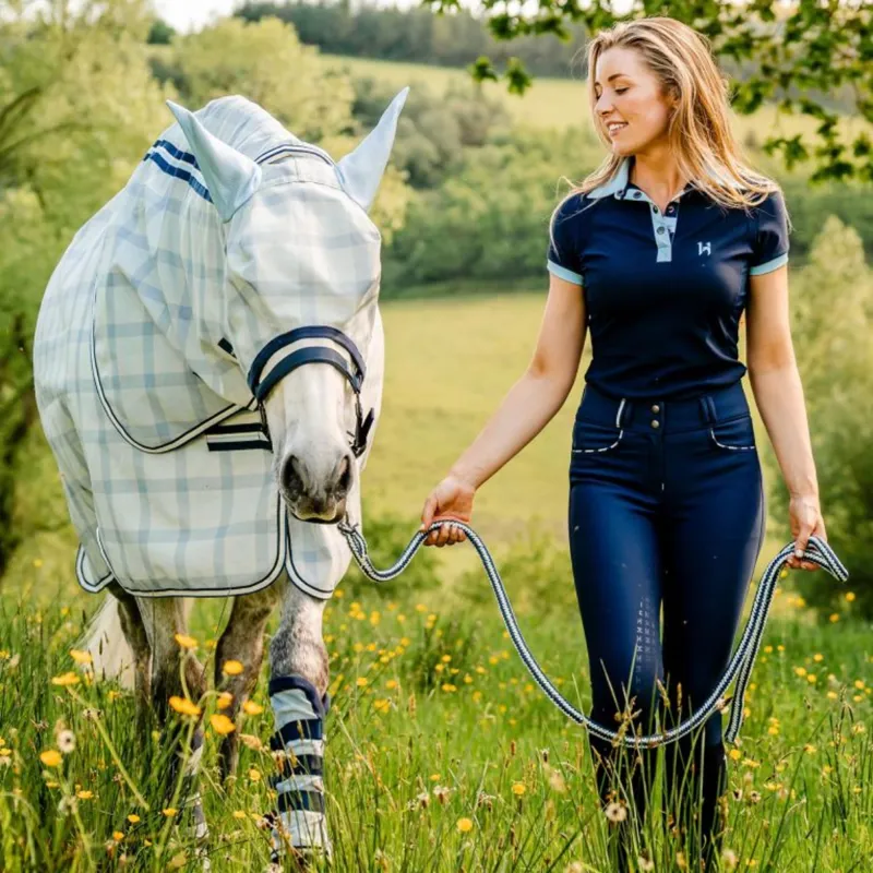 Horseware Newmarket Fly Mask - Witney Navy-3