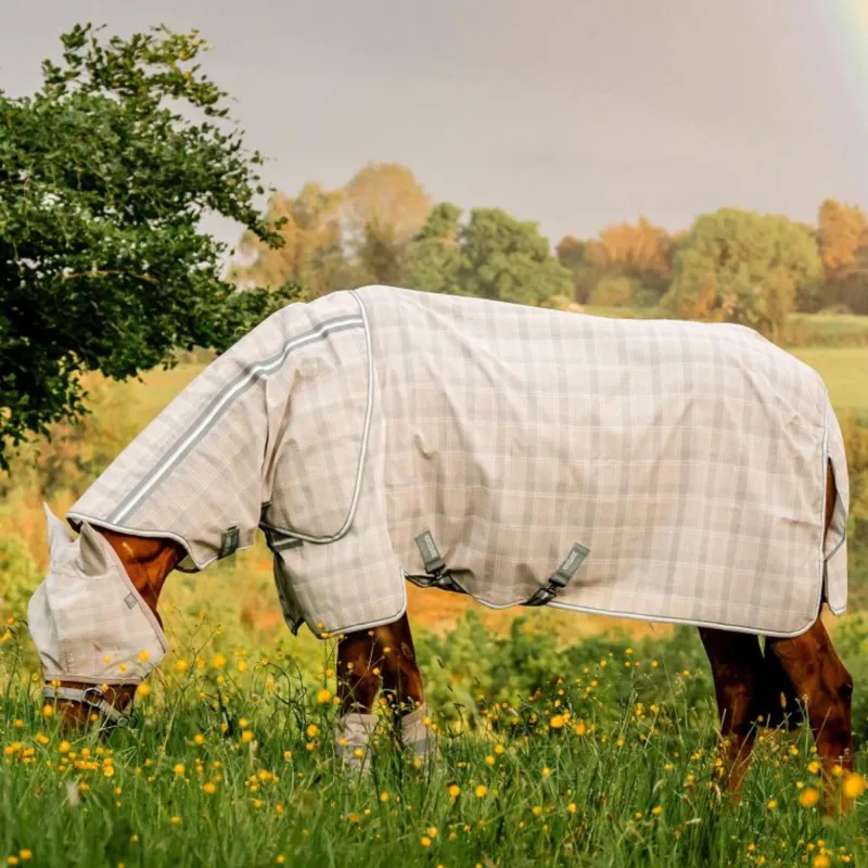 Horseware Newmarket Fly Mask - Witney Charcoal-3