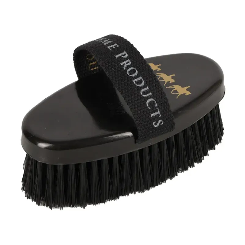 Supreme Products Pampered Pony Body Brush - Black/Gold