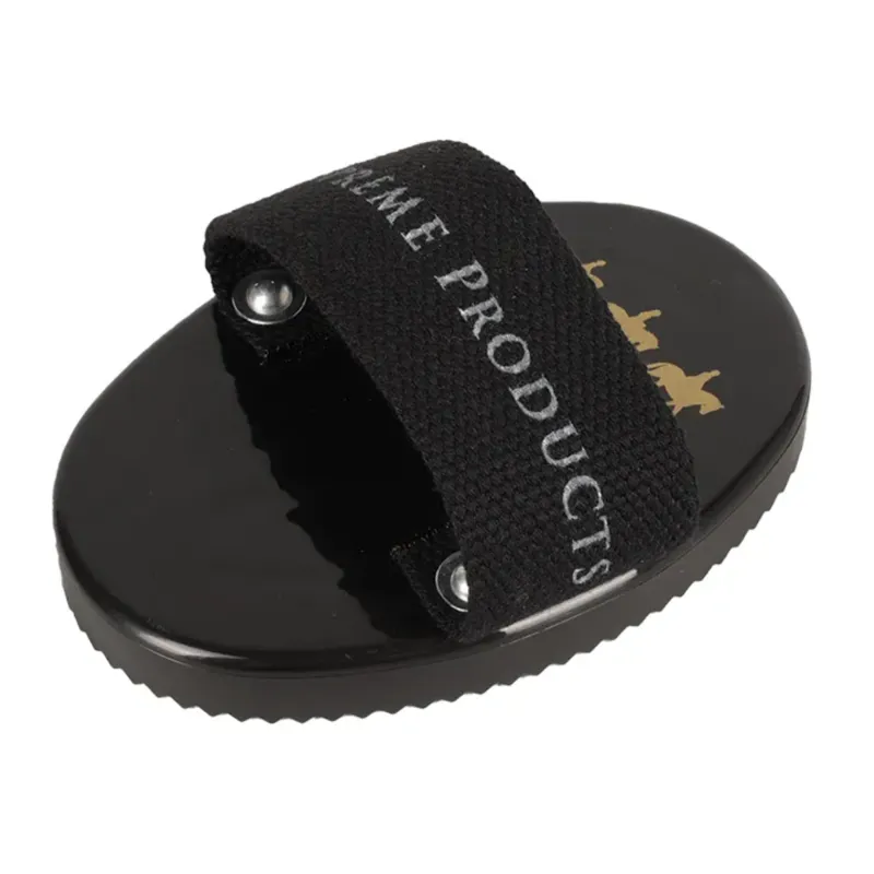 Supreme Products Pampered Pony Curry Comb - Black/Gold