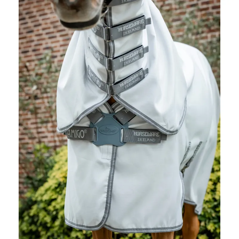 Horseware Amigo Ripstop Hoody - Silver/Titanium Grey/Silver-1