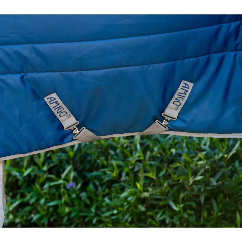 Horseware Amigo Ripstop 350g Insulator Stable - Navy/Titanium Grey-3