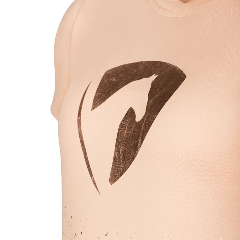 Hy Equestrian Elevate Allure Mizs T-Shirt - Maple Sugar-2