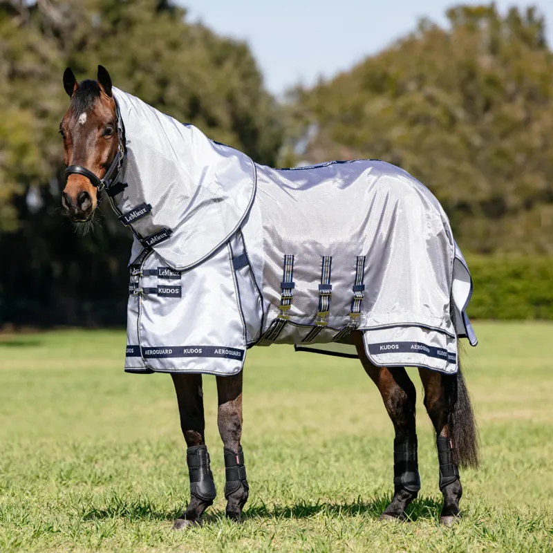 LeMieux Kudos AeroGuard Fly Rug - Silver