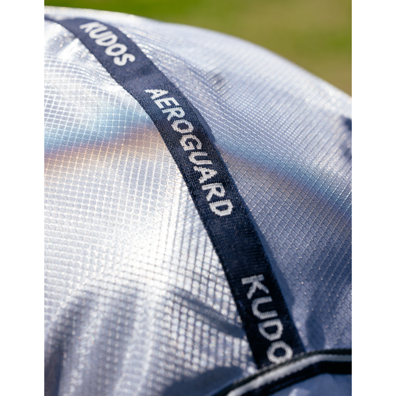 LeMieux Kudos AeroGuard Fly Rug - Silver-3