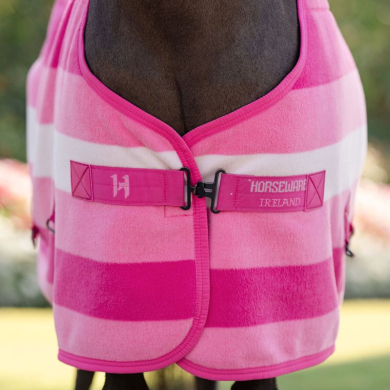 Horseware Newmarket Petite Fleece Cooler - Witney Pink-1