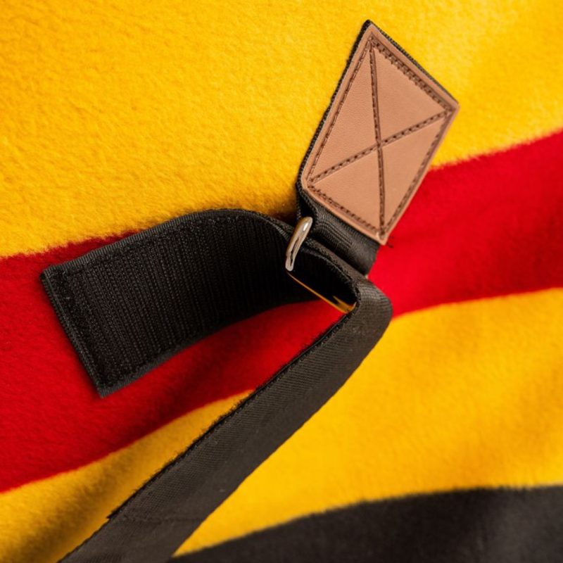 Horseware Newmarket Fleece Cooler - Witney Gold-4