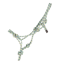 Hy Equestrian Rope Halter - Thick - Green Multi - Cob/Full