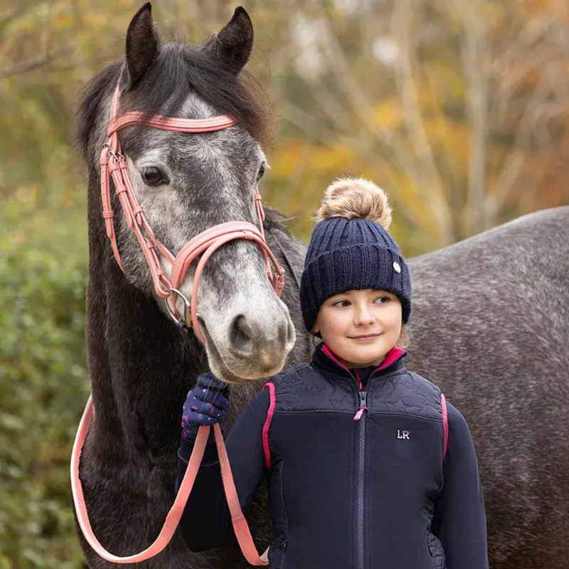 Little Rider Serena Bridle - Pink-1