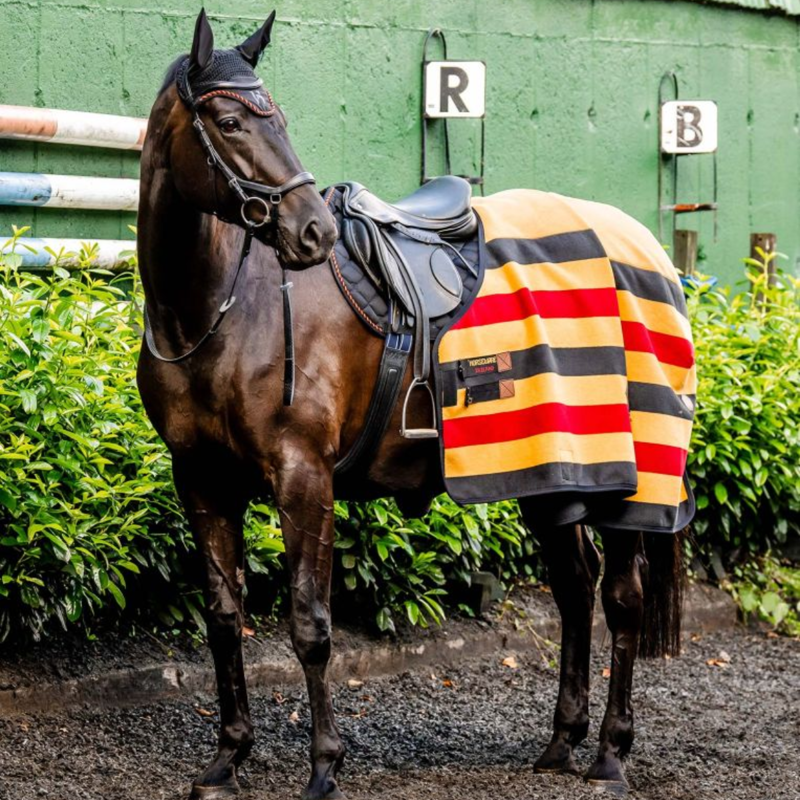 Horseware Newmarket Fleece Cooler - Witney Gold-6