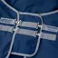 Horseware Amigo Straight Front Chest Extender - Navy/Titanium Grey