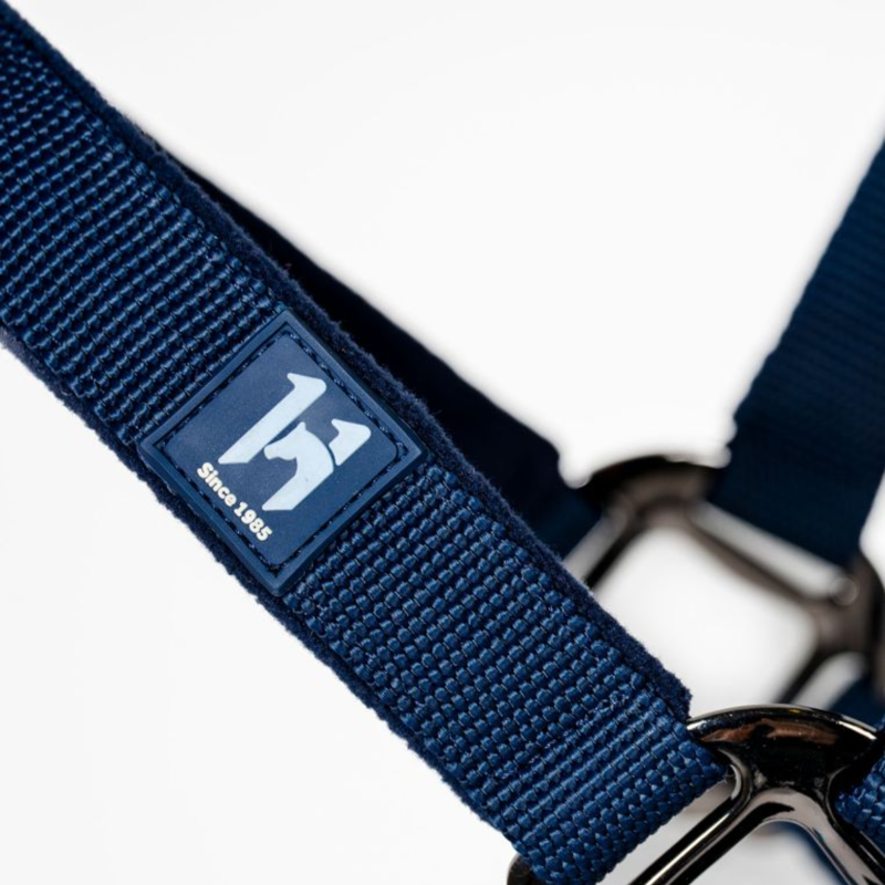 Horseware Newmarket Headcollar and Leadrope - Witney Navy-2