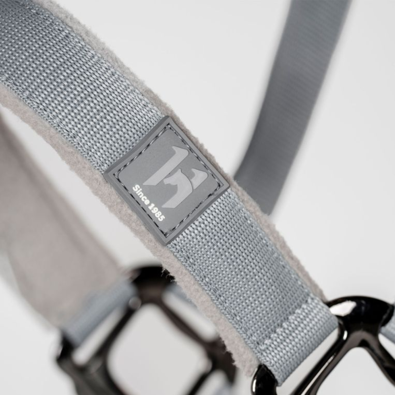 Horseware Newmarket Headcollar and Leadrope - Witney Charcoal-2