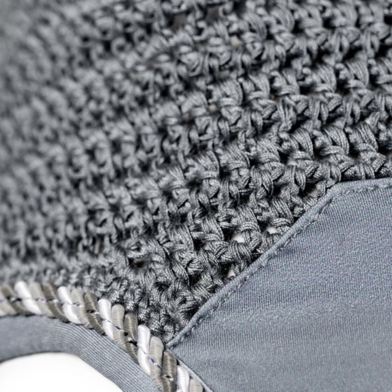 Horseware Newmarket Ear Net - Witney Charcoal-1