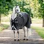 Horseware Rambo 1680D Turnout Sheet 0g - Black/Thunderstorm Grey Silver