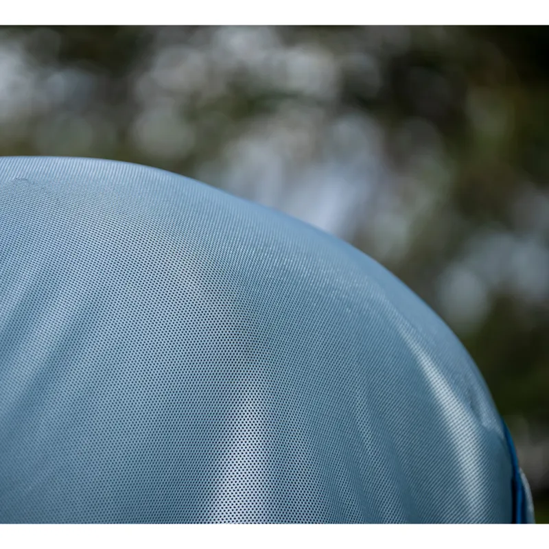Horseware Amigo Bug Buster Fly Sheet - Azure Blue/Navy Electric Blue-5