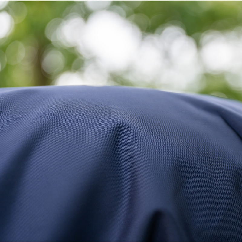 Horseware Rambo 1680D Turnout Rug 450g Vari-Layer - Navy/Thunderstorm Grey Silver-7