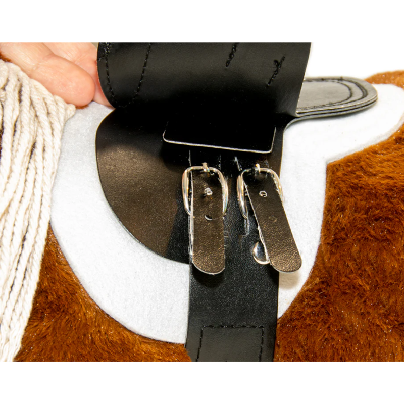 Crafty Ponies Saddle - Black-1