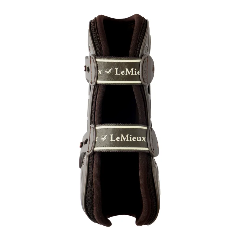 LeMieux EXO Flex Tendon Boot - Brown/Gold-1