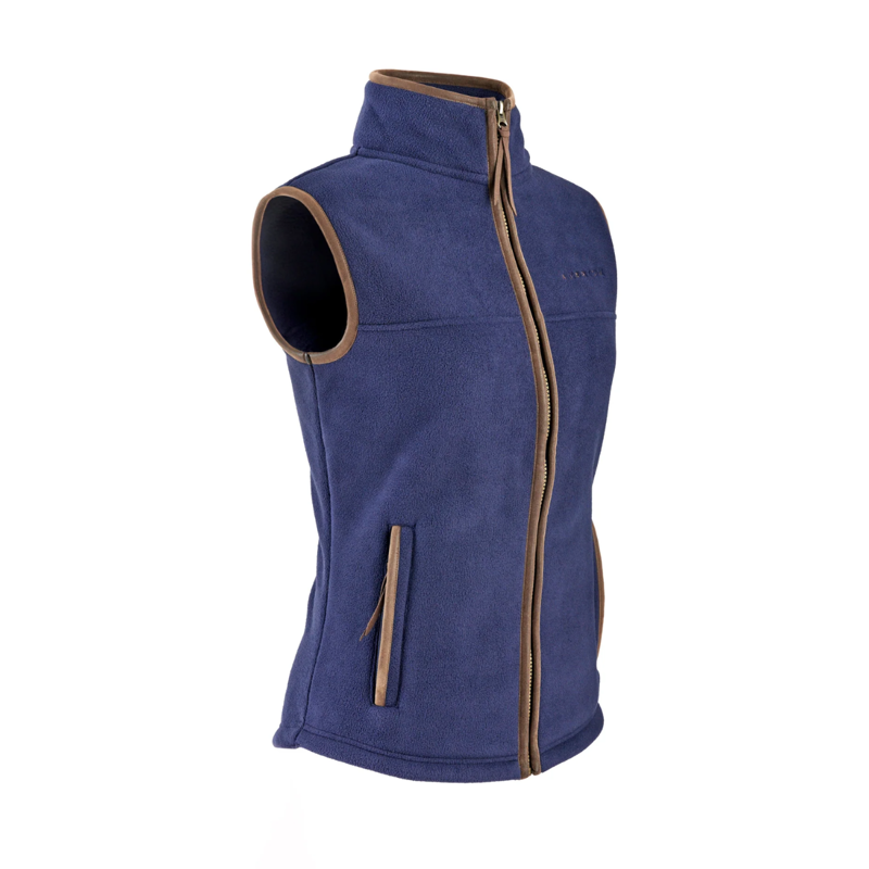 Shires Aubrion  Core Fleece Gilet  - Young Rider - Blue-2