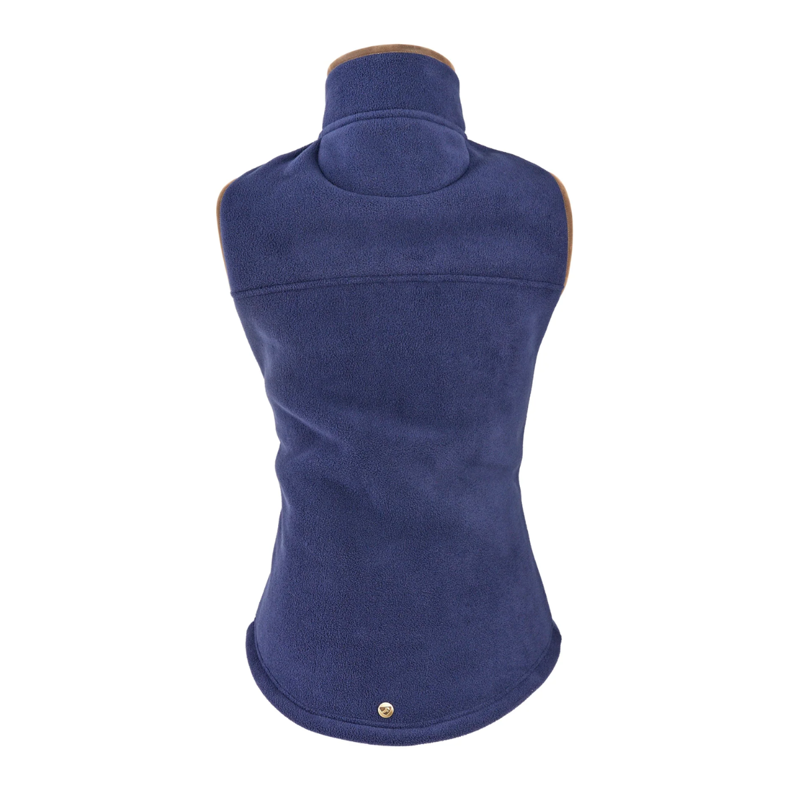 Shires Aubrion  Core Fleece Gilet  - Young Rider - Blue-1
