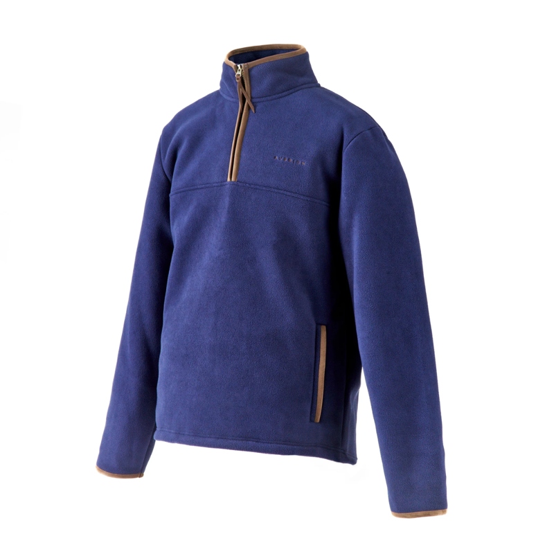 Aubrion Core Half Zip Fleece - Gents - Blue-2