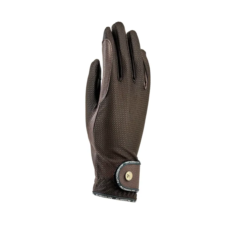 Aubrion Aero FlexFit Riding Gloves - Brown