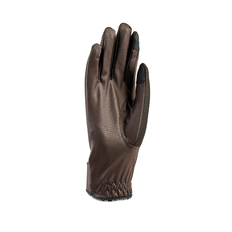 Aubrion Aero FlexFit Riding Gloves - Brown-1