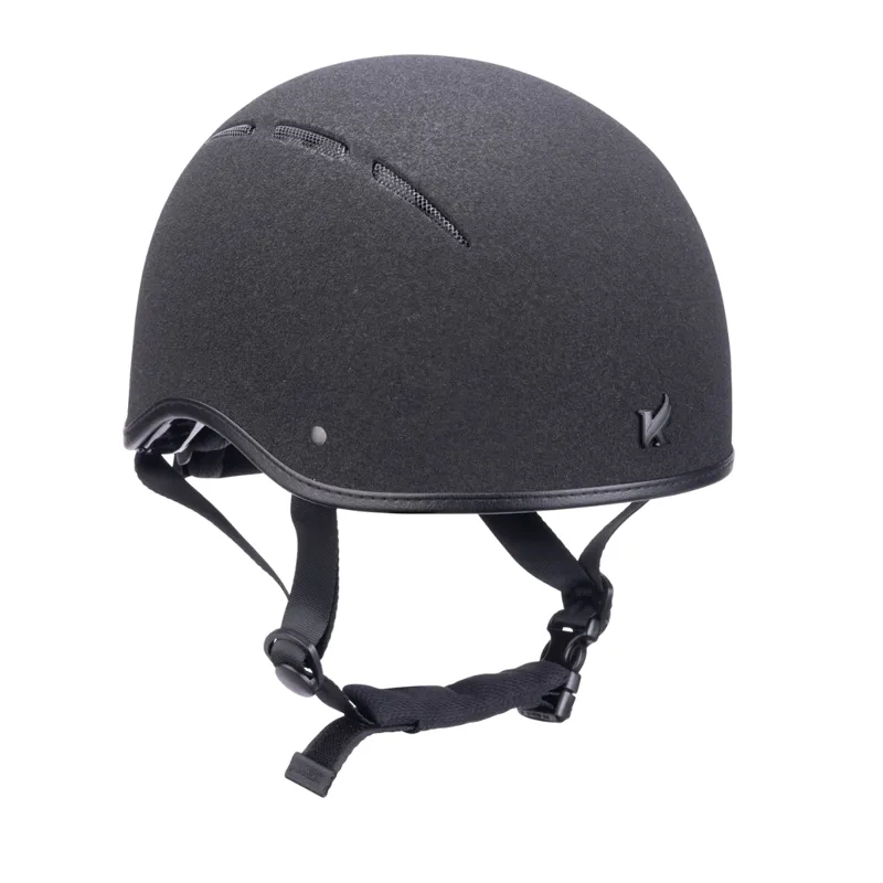 Shires Karben Icon Adjust Jockey Skull - Young Rider - Black-1