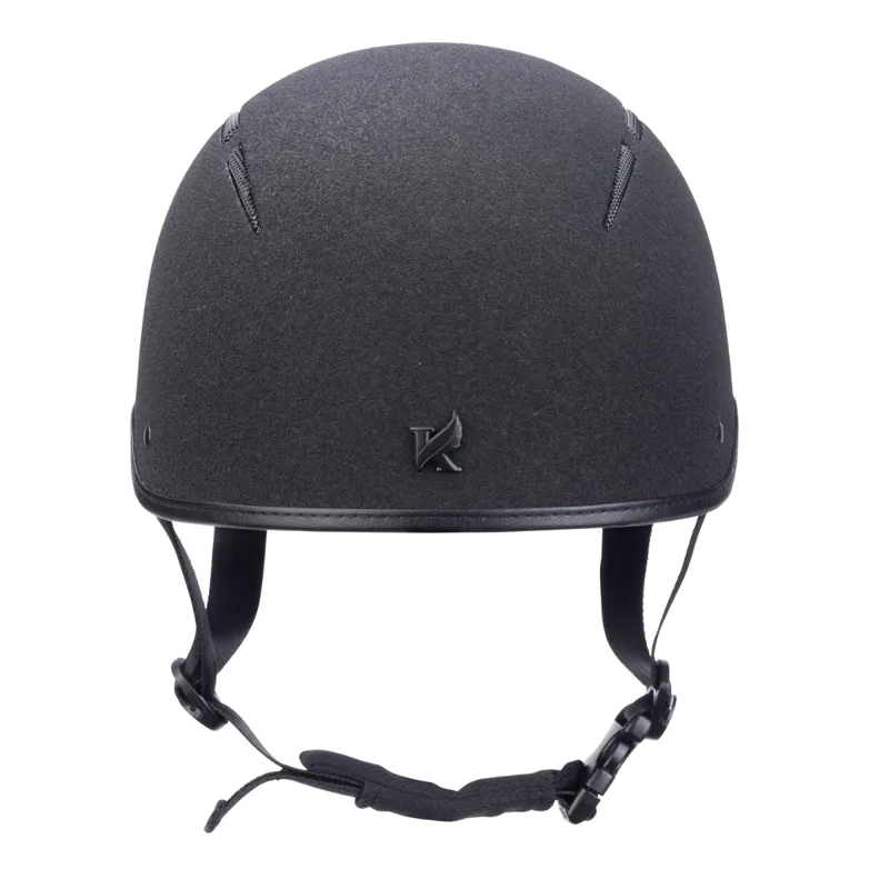 Shires Karben Icon Adjust Jockey Skull - Young Rider - Black-2