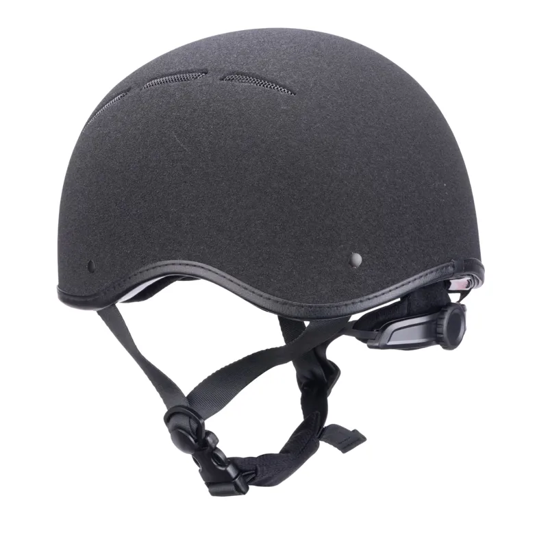Shires Karben Icon Adjust Jockey Skull - Young Rider - Black-3