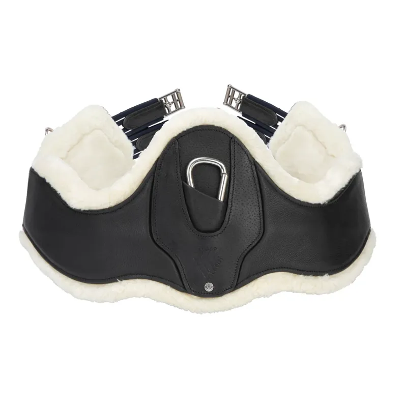 Shires Velociti Lusso Elite Anatomical Girth - Black